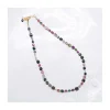 BARBS - COLLIER TOURMALINES ET TURQUOISES