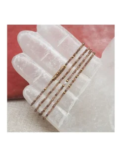 BASICS - BRACELET ANDALOUSITES AU CHOIX (45€ À 63€)