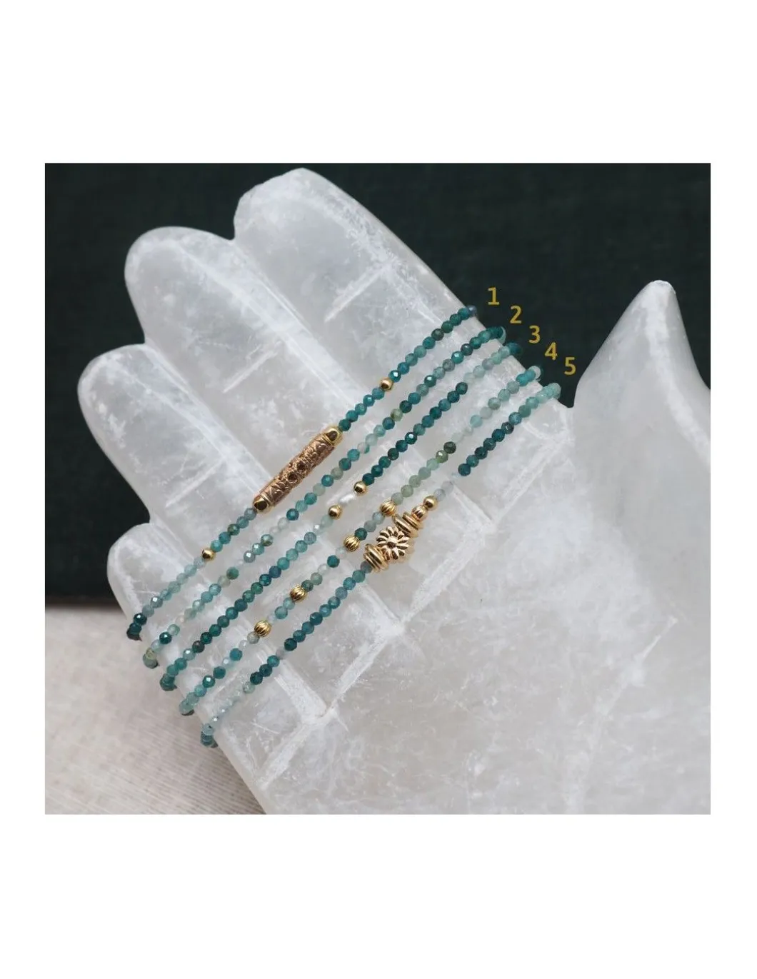 BASICS - BRACELET GRANDIDIÉRITES AU CHOIX (46€ À 74€)