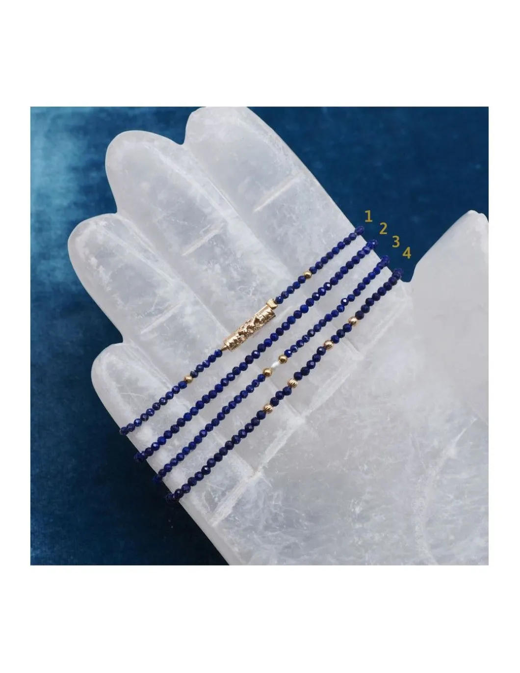 BASICS - BRACELET LAPIS AU CHOIX (32€ À 55€)