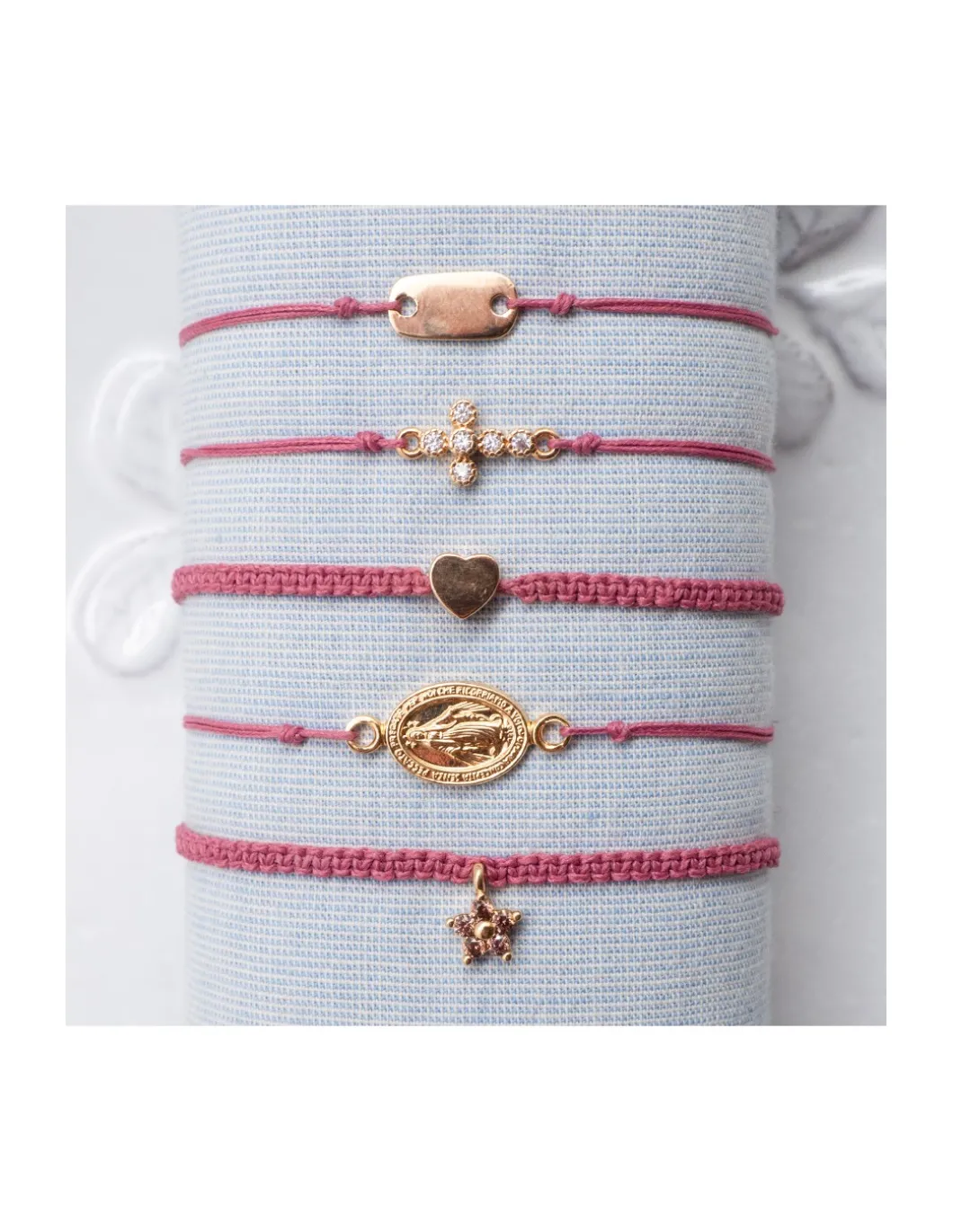 BEST - BRACELET FIL COULEUR TULIPE AU CHOIX (de 34€ à 85€)