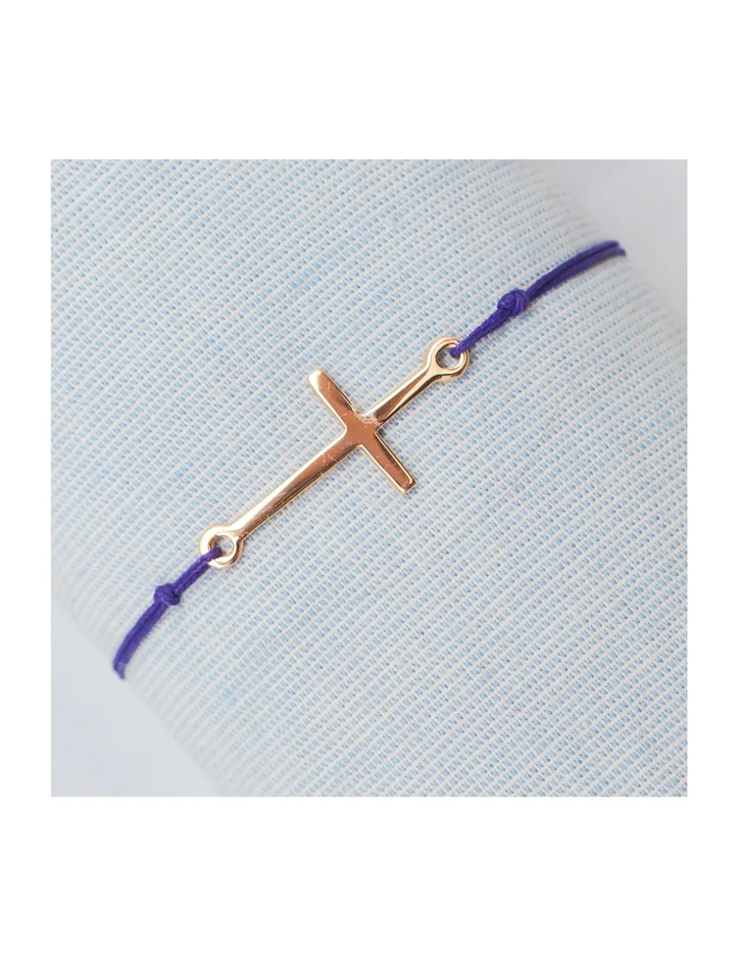 BEST - BRACELET FIL COULEUR VIOLET AU CHOIX (de 36€ à 60€)