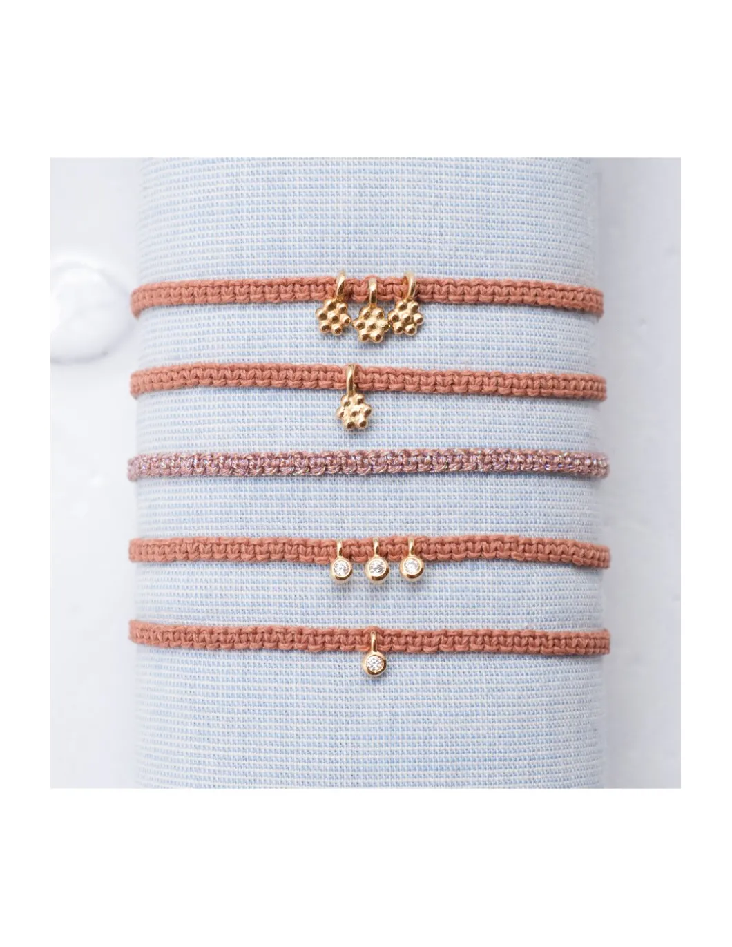 BEST - BRACELET MACRAME COULEUR WOOD AU CHOIX (de 60€ à 96€)