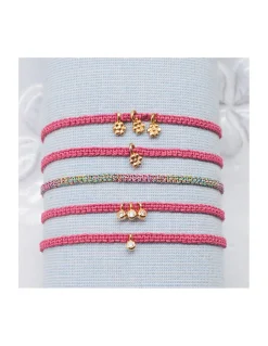 BEST - BRACELET MACRAME COULEUR TULIPE AU CHOIX (de 60€ à 96€)