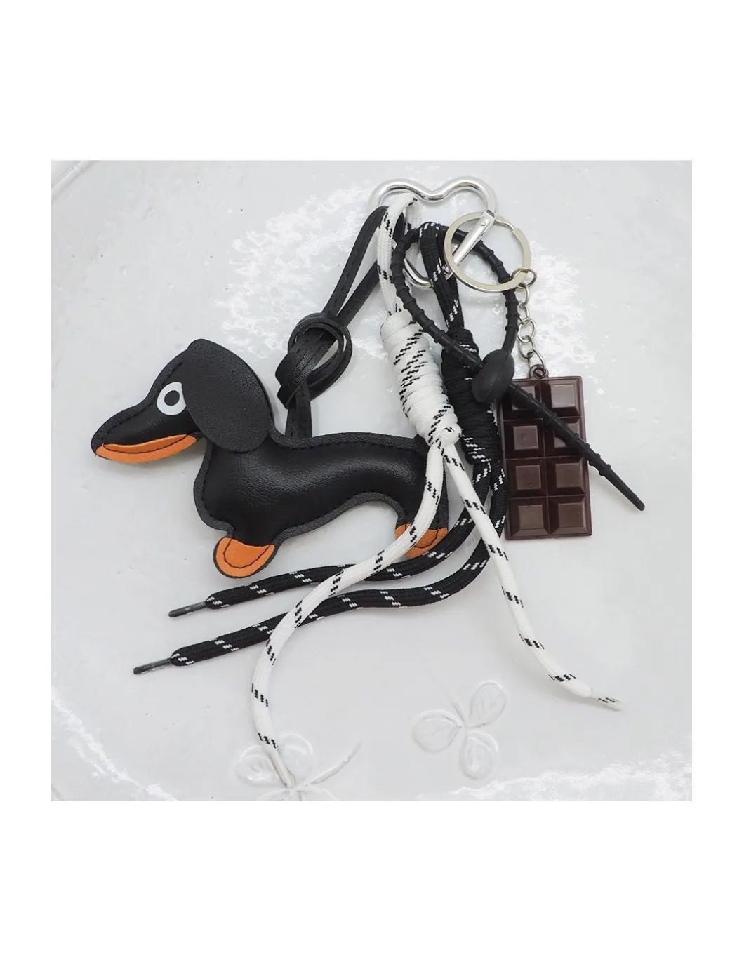 BIJOU DE SAC - TECKEL - NOIR