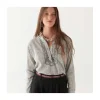 BLOUSE CAS - BLUE STRIPES