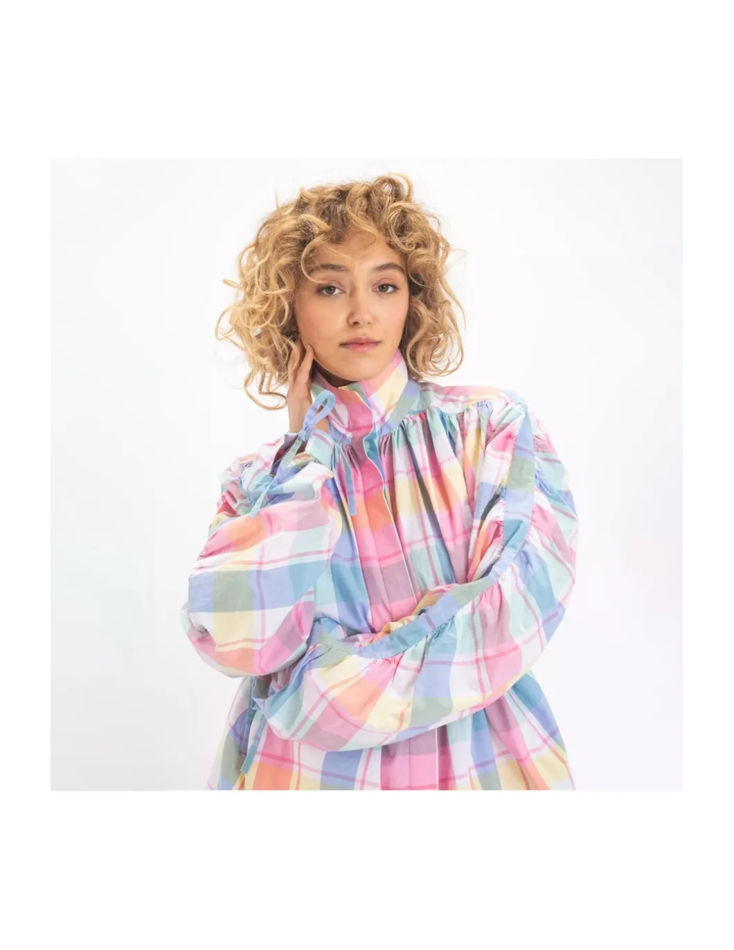 BLOUSE JOY TARTAN