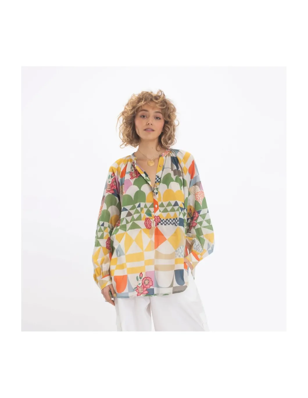 BLOUSE PATCHWORK - LAKSHMI