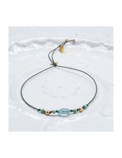 BLUE STORM - BRACELET TURQUOISES ET ZIRCON BLEU
