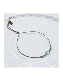 BLUE STORM - BRACELET TURQUOISES ET ZIRCON BLEU