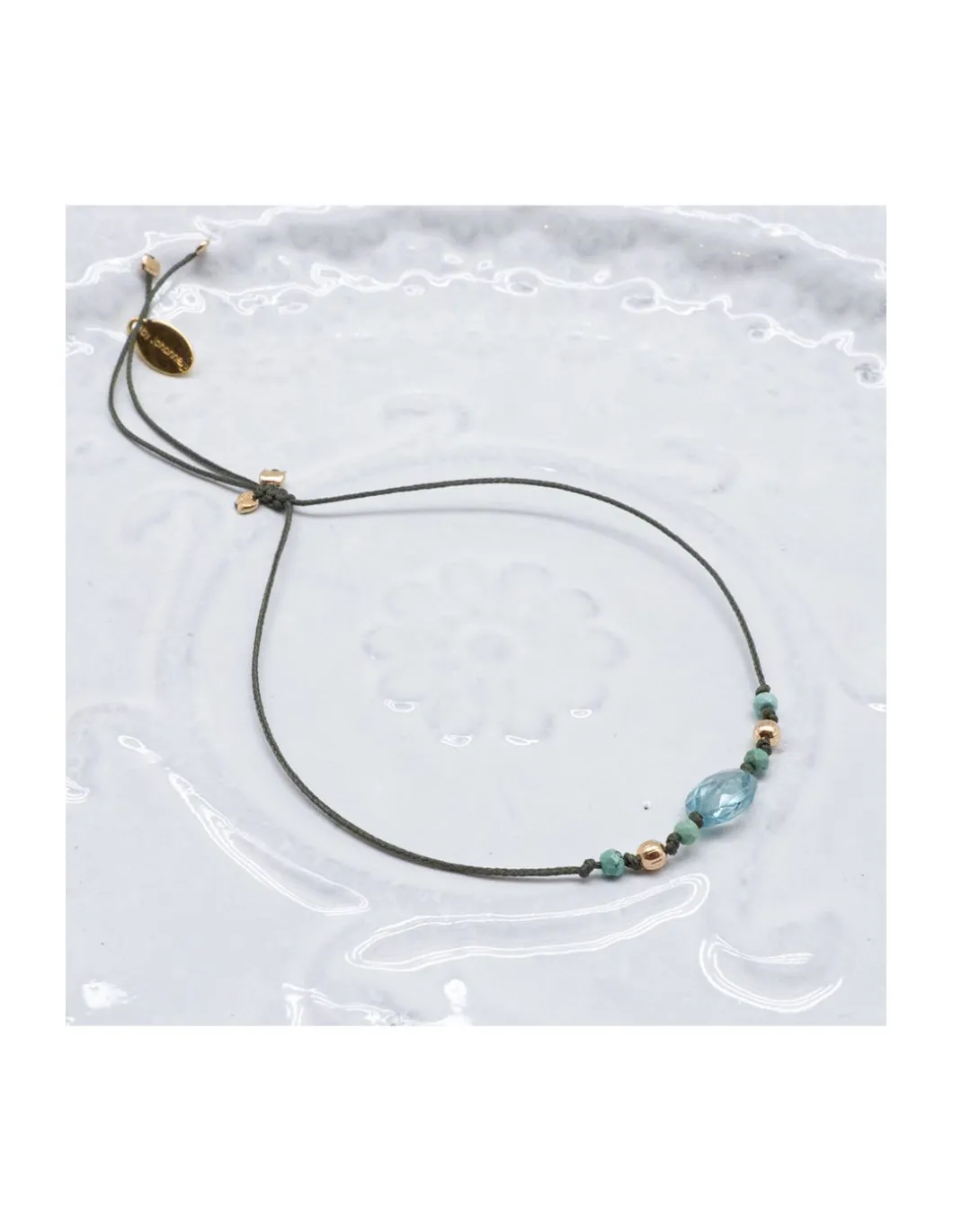 BLUE STORM - BRACELET TURQUOISES ET ZIRCON BLEU