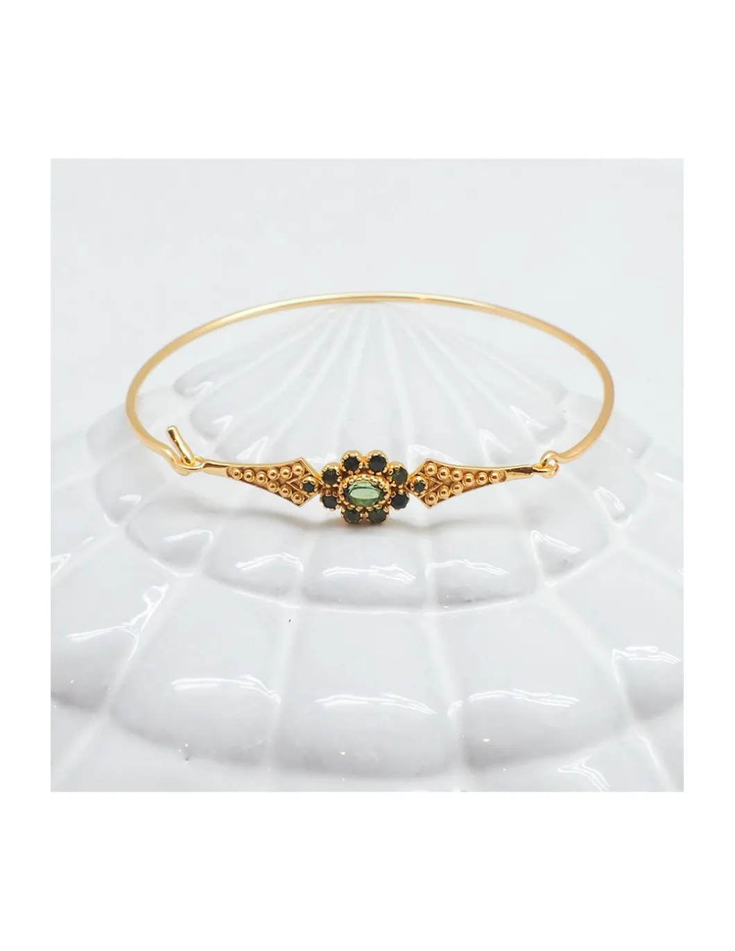BRACELET - ANNE- TOURMALINE VERTE
