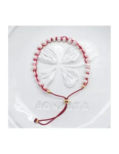 BRACELET - ROMY 3 - ROSE ET ROUGE
