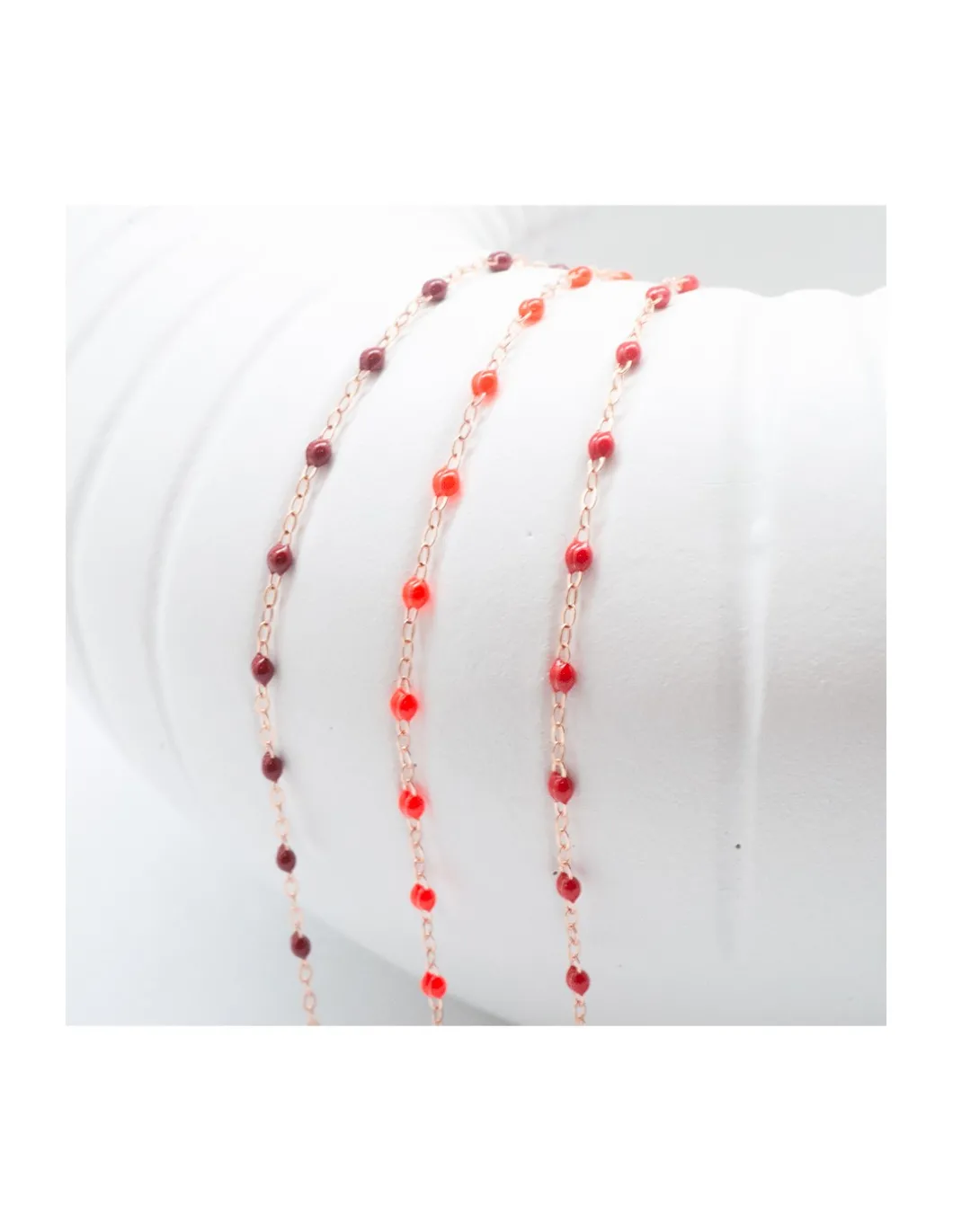 BRACELET CLASSIQUE OR ROSE - GIGI - TONS ROUGES