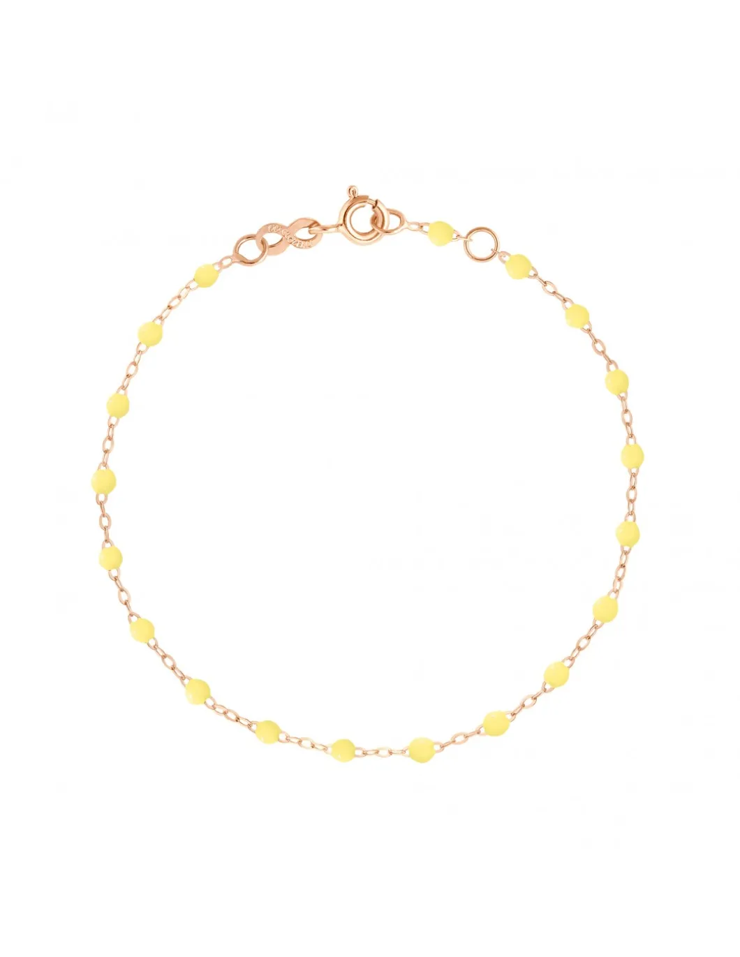 BRACELET CLASSIQUE OR ROSE - GIGI - TONS JAUNES