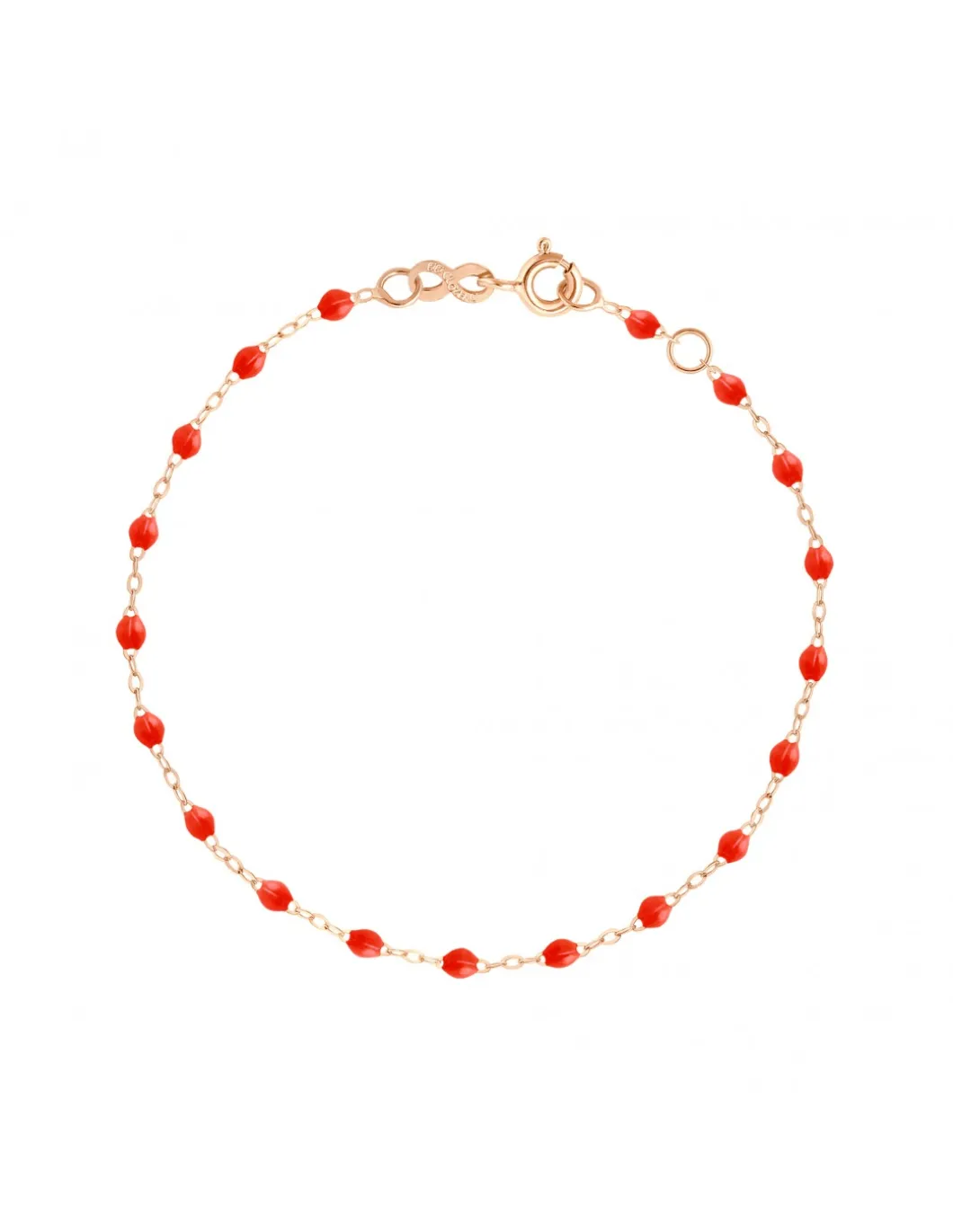 BRACELET CLASSIQUE OR ROSE - GIGI - TONS ROUGES