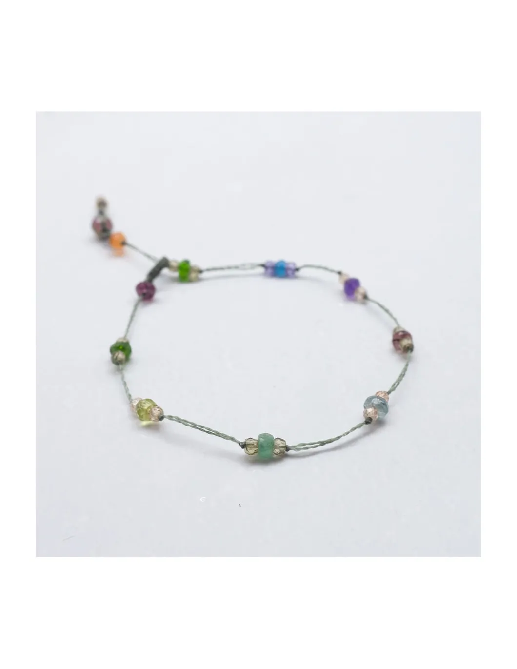 BRACELET MIX DE PIERRES SEMI-PRÉCIEUSES - N°463