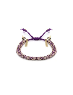 BRACELET N°183 - GOLD / AMETHYST