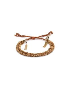 BRACELET N°183 - GOLD / CARAMEL