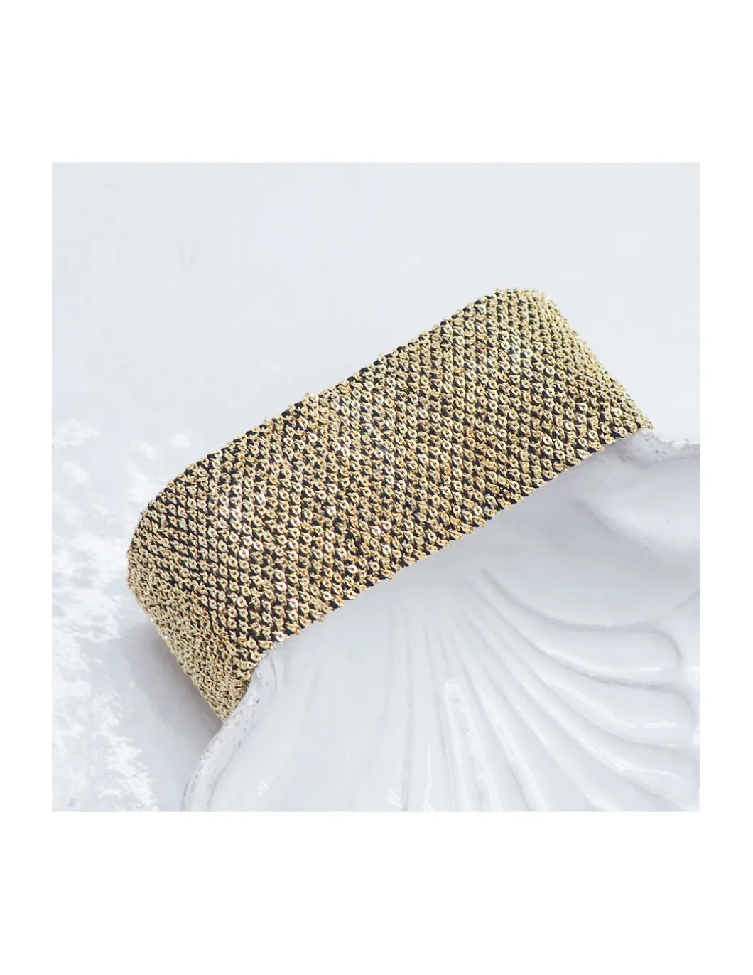 BRACELET N°829 - GOLD BLACK