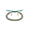 BRACELET N°183 - PINK GOLD / GREEN