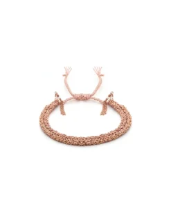 BRACELET N°183 - PINK GOLD / NUDE