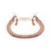 BRACELET N°183 - PINK GOLD / WHITE