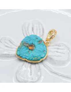 CHARM - BLOSSOM COEUR, CHARME TURQUOISE ET CITRINE