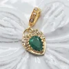 CHARM - COEUR, EMERAUDE ET DIAMANTS