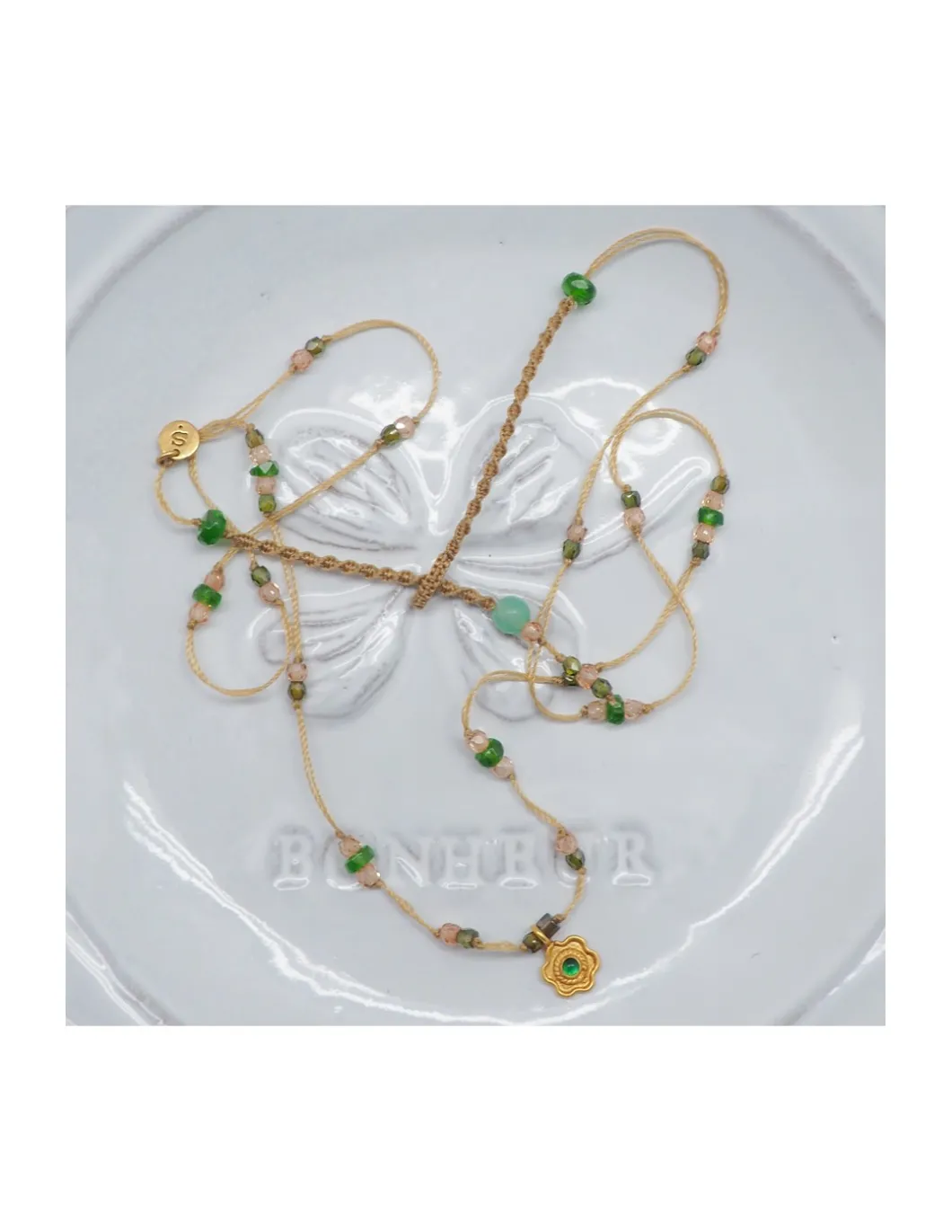 COLLIER COURT GOLDI FLEUR N°899