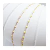 COLLIER RAS DE COU OR ROSE 42CM- GIGI - TONS JAUNES