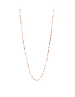 COLLIER RAS DE COU OR ROSE 42CM- GIGI - TONS ROSES