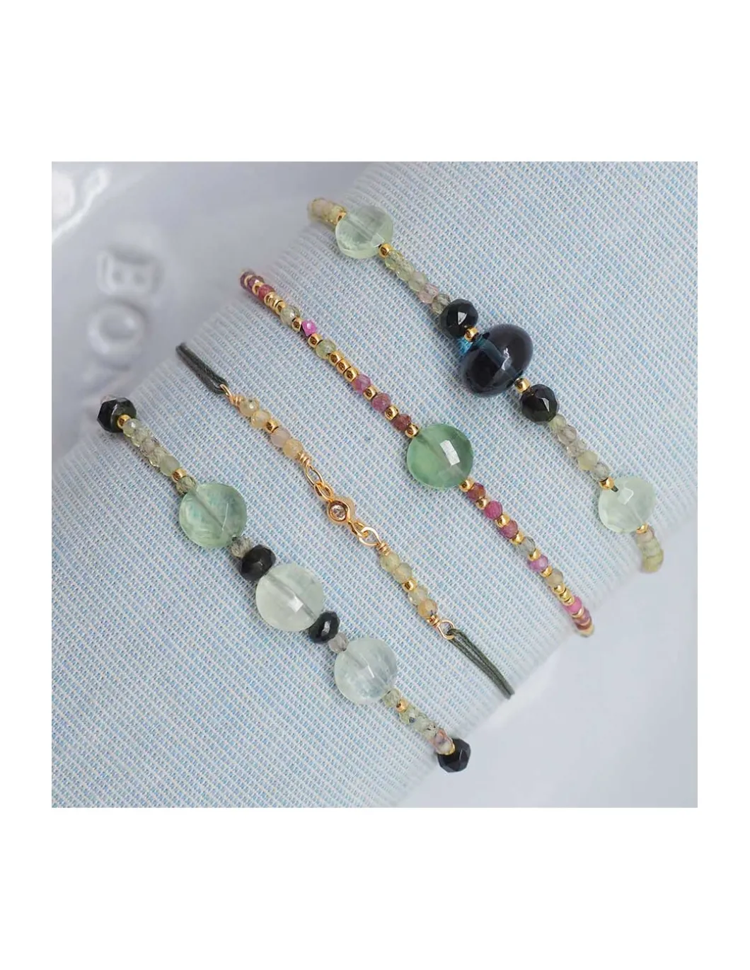 EVERGREEN - BRACELETS PIERRES SEMI-PRÉCIEUSES AU CHOIX (à partir de 45€)