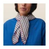 FOULARD EN COTON - 765 - NAVY BLUE