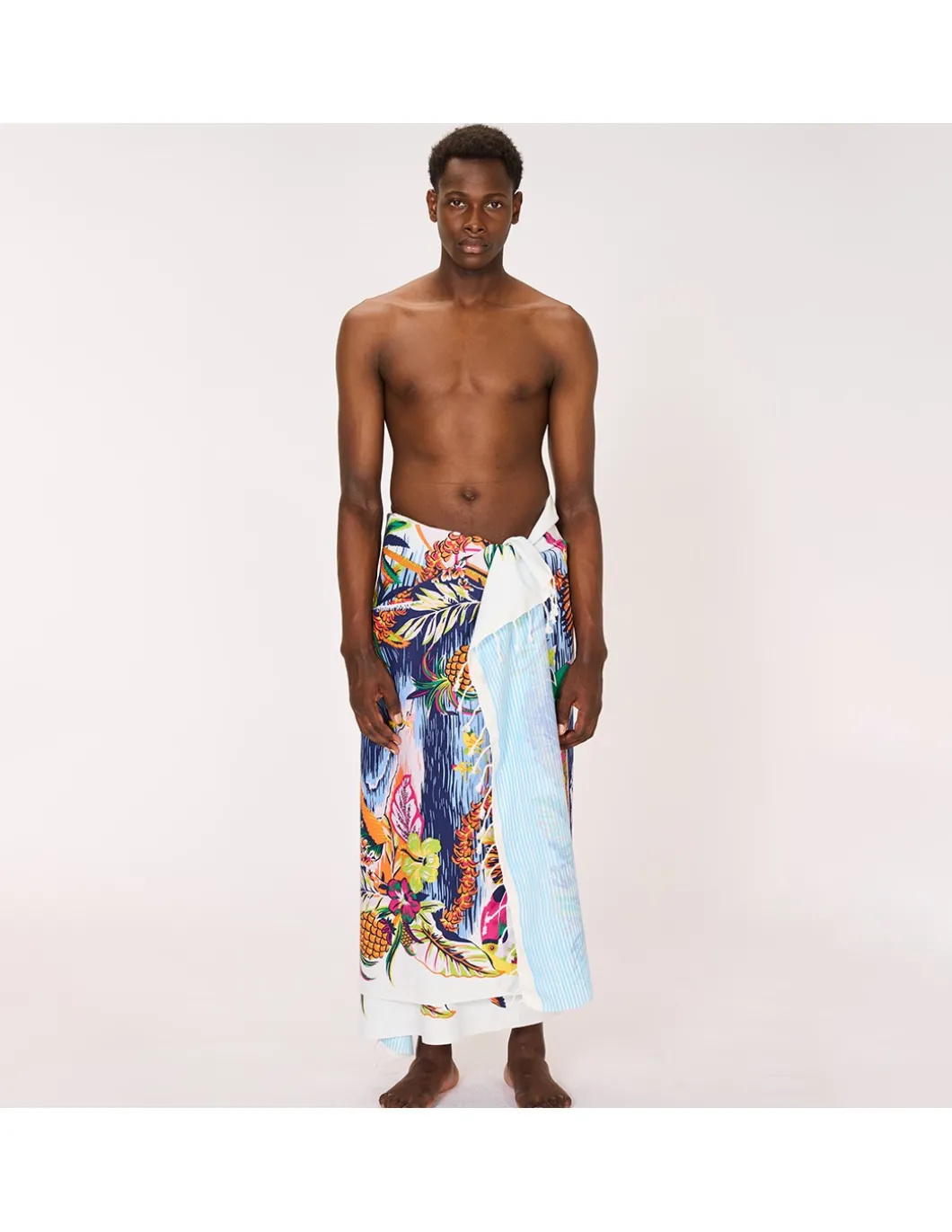 FOUTA EN COTON - HAWAI - WHITE