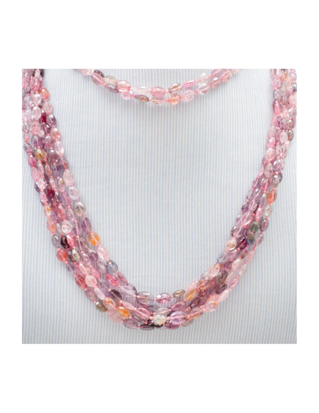 GIGI - COLLIER COURT SPINELLES MULTICOLORES