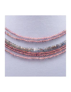 GIGI - COLLIER LONG SAPHIRS VERTS