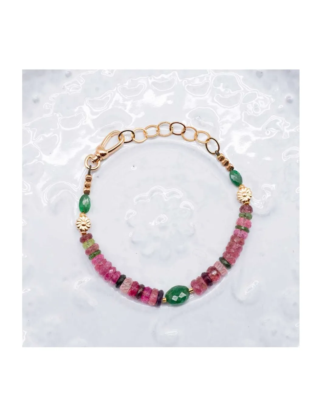 ISLAND GIRL - BRACELET TOURMALINES ET TSAVORITES