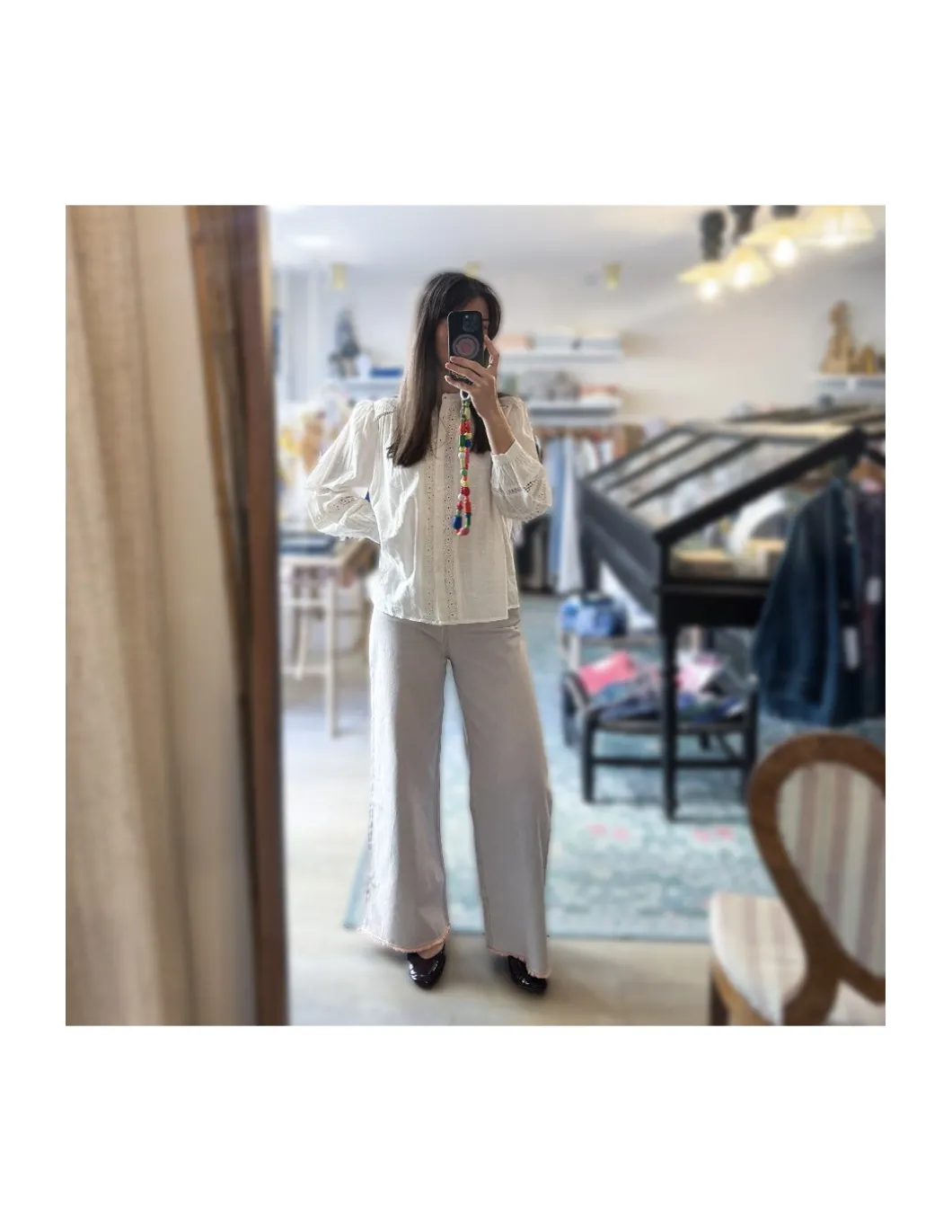 JEAN OVERSIZE - PASTEL ROSE