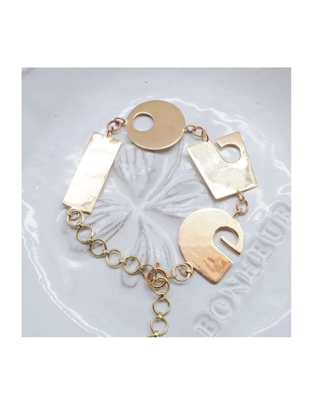 JOHRI - BRACELET LOVE EN OR