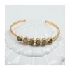 JONC 6 PIERRES OVALES - LABRADORITE