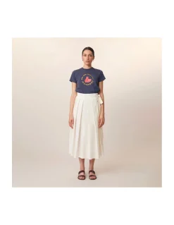 JUPE - 787 - PAULETTE - POPLIN NATURAL