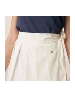 JUPE - 787 - PAULETTE - POPLIN NATURAL