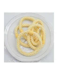 ÉLASTIQUE POUR CHEVEUX KKNEKKI - YELLOW BUTTER