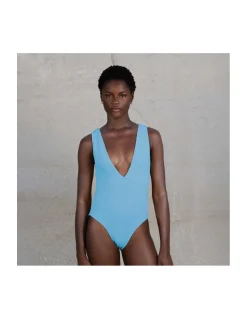 MAILLOT DE BAIN 1 PIÈCE - ARIEL - BLUE BUBBLEGUM