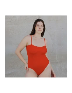 MAILLOT DE BAIN 1 PIÈCE - LIVIA - CRANBERRY