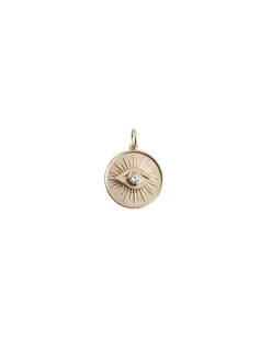 MÉDAILLES CISELÉE, COEUR NACRE (20 MM) ET OEIL SOLEIL ZIRCON (39€ à 70€)