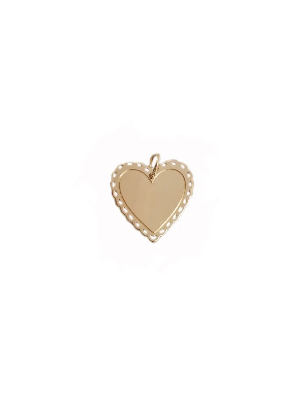 MÉDAILLES COEUR DENTELLE ET SOLEIL NACRÉ (41€ à 48€)