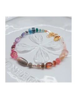 MIAMI - BRACELET ARC-EN-CIEL DE PIERRES SEMI-PRÉCIEUSES