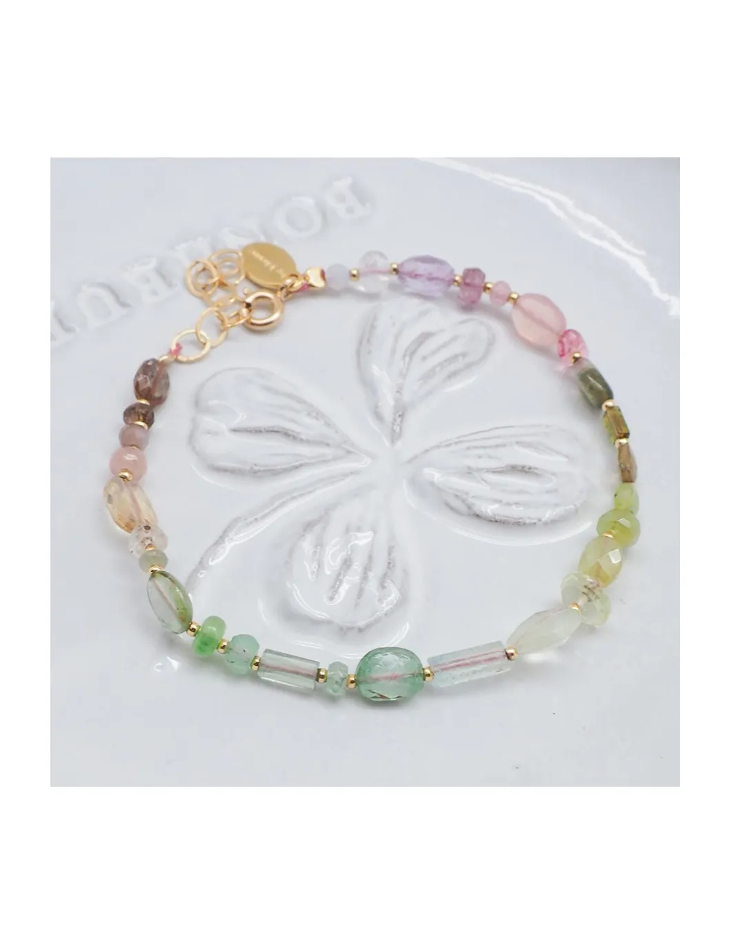 MIAMI - BRACELET ARC-EN-CIEL DE PIERRES NATURELLES